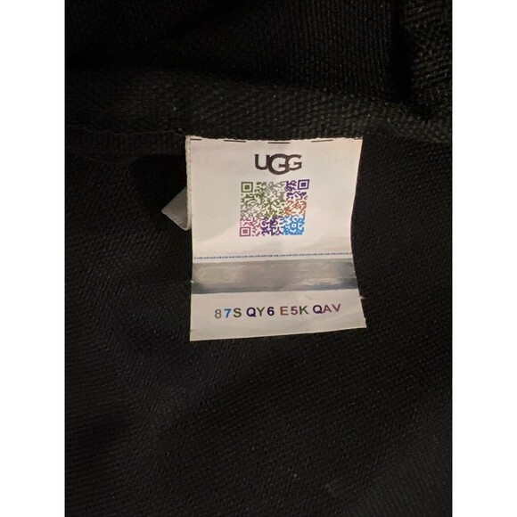 UGG Canvas Australia Dannie II Backpack Multicolored Checkered Pattern Pre-Owned - Picture 4 of 11